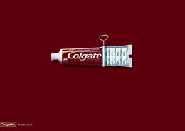 牙膏广告设计欣赏